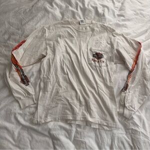 Vintage Harley Davidson Long Sleeve Motorcycle Medium